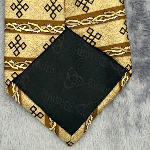 Divinity Quality for Life Men’s 100% Silk Tie “Crown of Thorns” Series 2004 - Picture 6 of 9